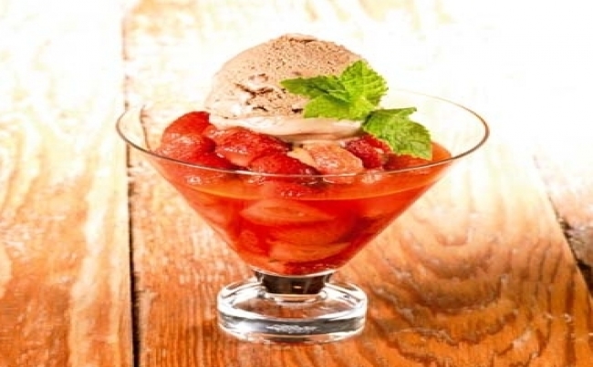 Fresas asadas